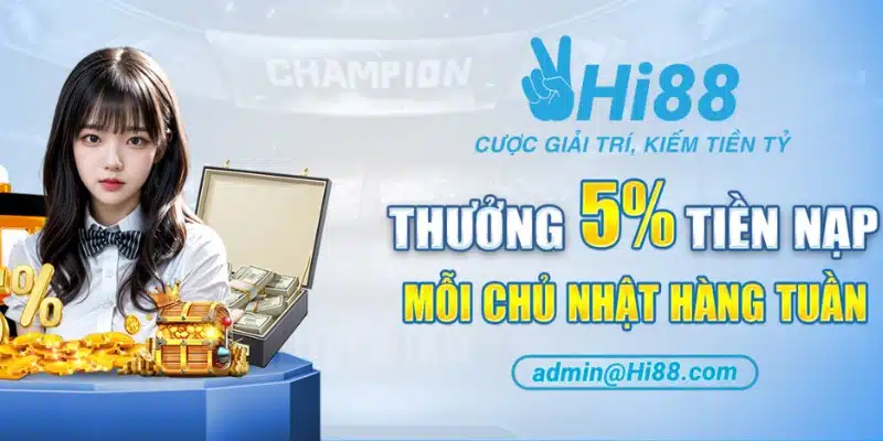 Lưu ý khi nhận Thưởng Nạp Tiền HI88 Ngày Chủ Nhật